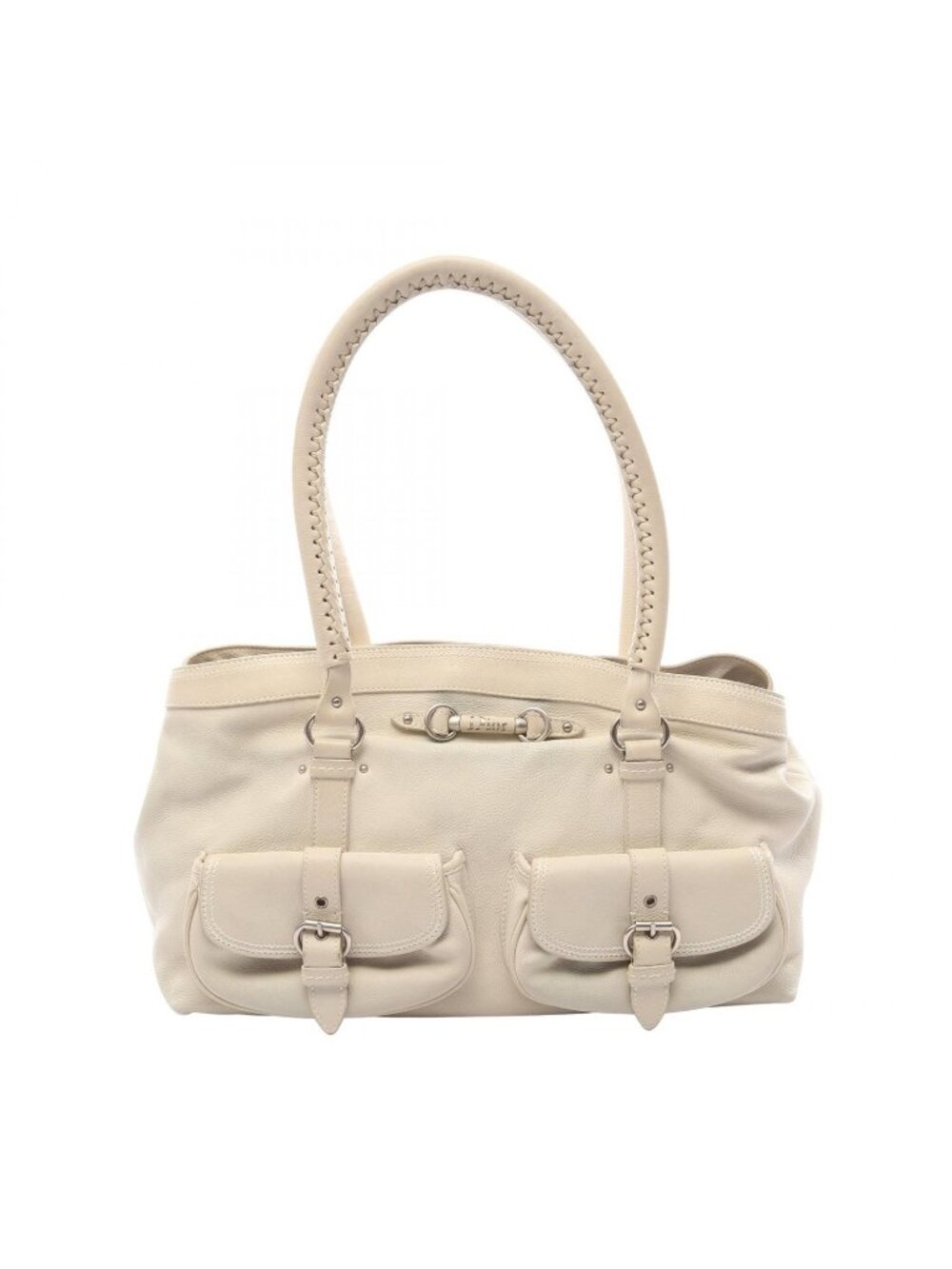 Dior Shoulder Bag Ivory Leather